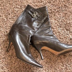 Banana Republic brown leather boots